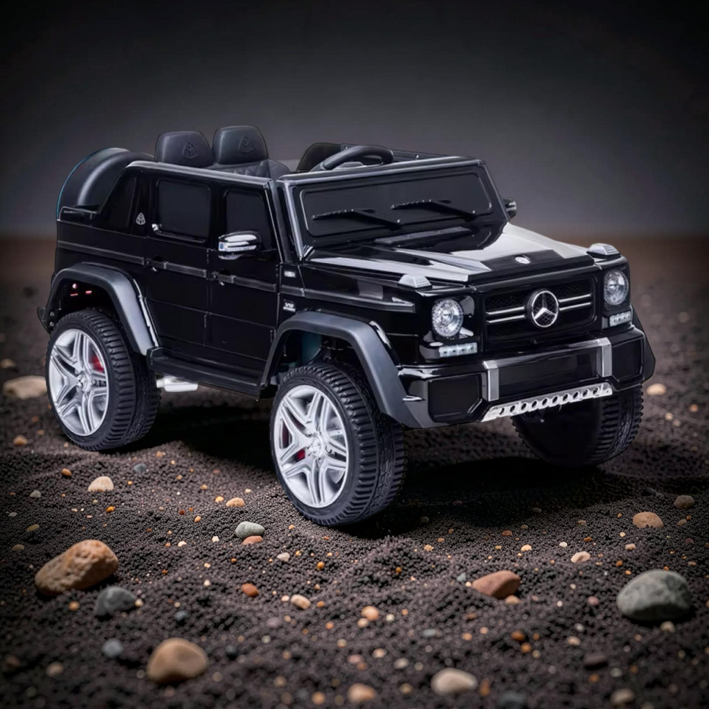 2026 XXL Mercedes-Benz G Class Kids Truck Ride-On – 2 Motors, Remote Control, LED Lights, Bluetooth