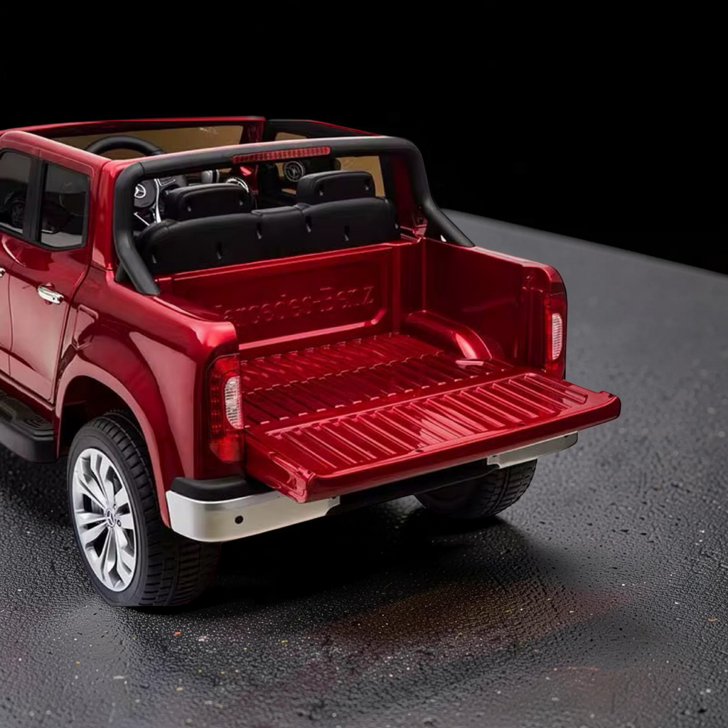 2026 XXL Mercedes-Benz Kids Truck Ride-On – 2 Motors, 2-Seater, Remote Control, LED Lights, Bluetooth