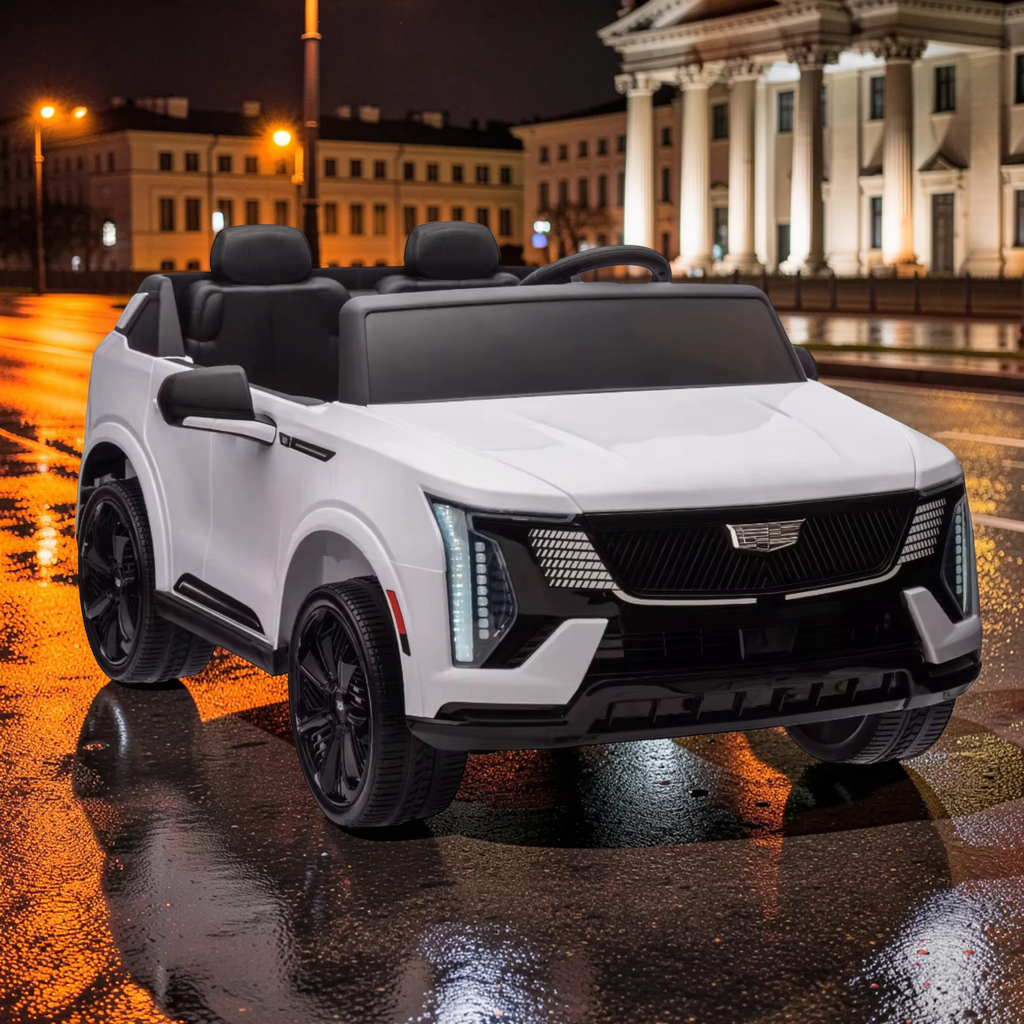 2026 XXL Cadillac Escalade Kids SUV Ride-On – 2 Motors, 2-Seater, Remote Control, LED Lights, Bluetooth