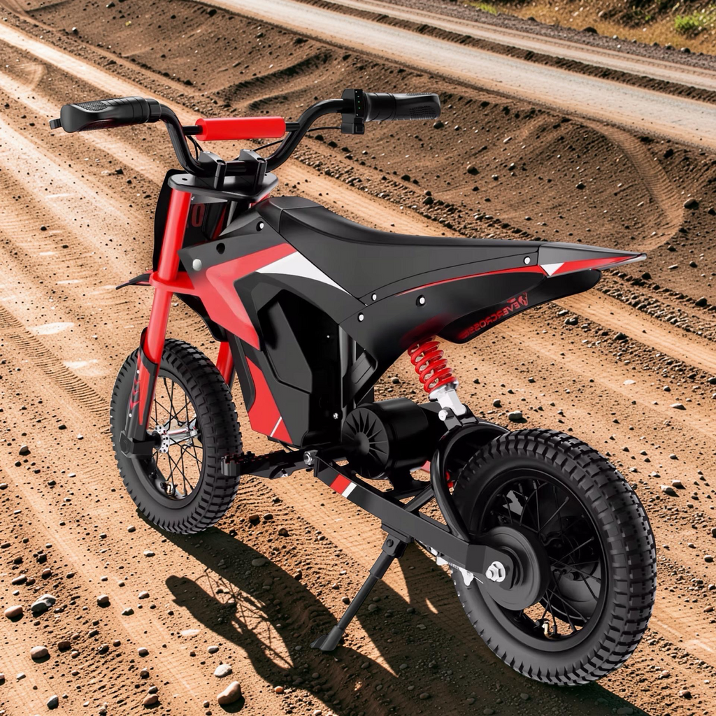 2026 XL ELX Kids Electric Dirt Bike – 150W Motor, Metal Frame, Air Tires, Disc Brake, Bluetooth (Ages 5–12)