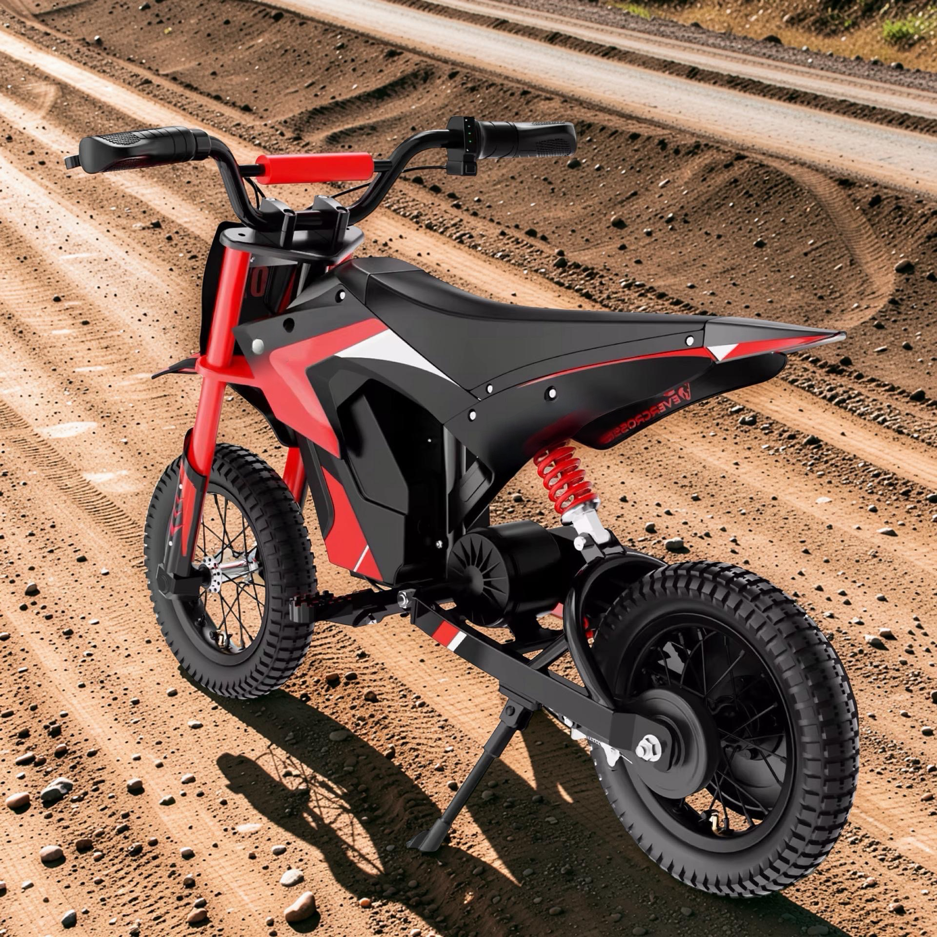 2026 XL ELX Kids Electric Dirt Bike – 150W Motor, Metal Frame, Air Tires, Disc Brake, Bluetooth (Ages 5–12)