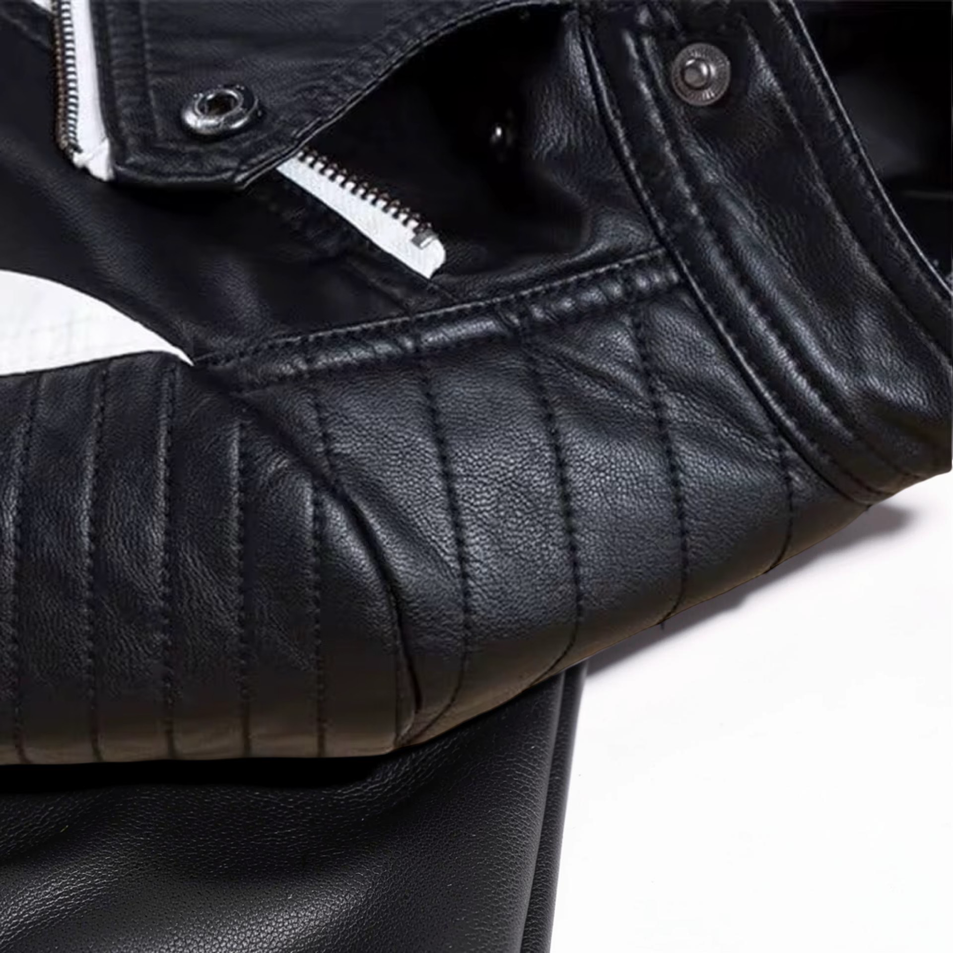 Kids Sport Motorcycle Leather Jacket – Racing Style Biker Jacket for Boys & Girls