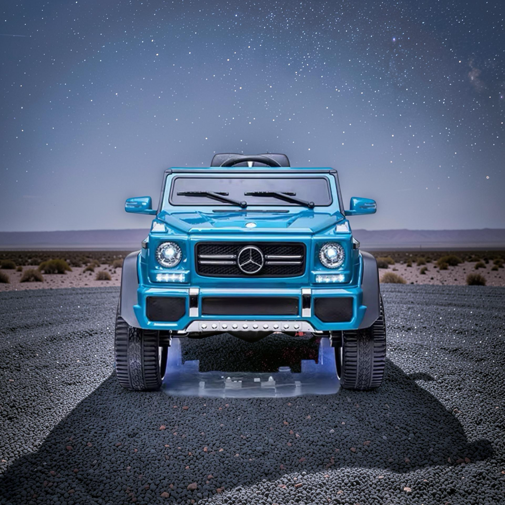 2026 XXL Mercedes-Benz G Class Kids Truck Ride-On – 2 Motors, Remote Control, LED Lights, Bluetooth