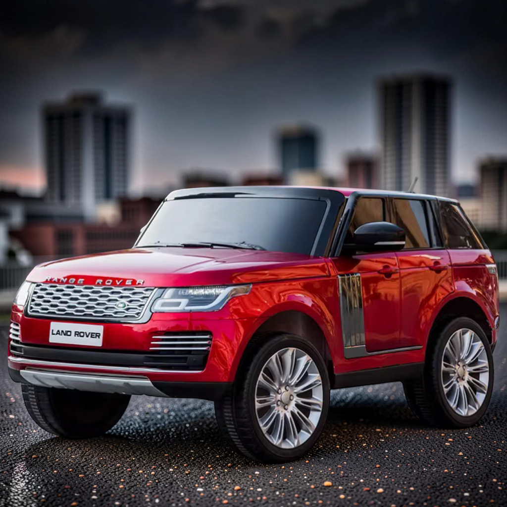 2026 XXL Land Rover Range Rover Kids 2-Seater Ride-On SUV – 180W Dual Motors, Leather Seats, Rubber Tires, Touchscreen LCD, LED Lights, Bluetooth, Remote Control (Ages 3–8)