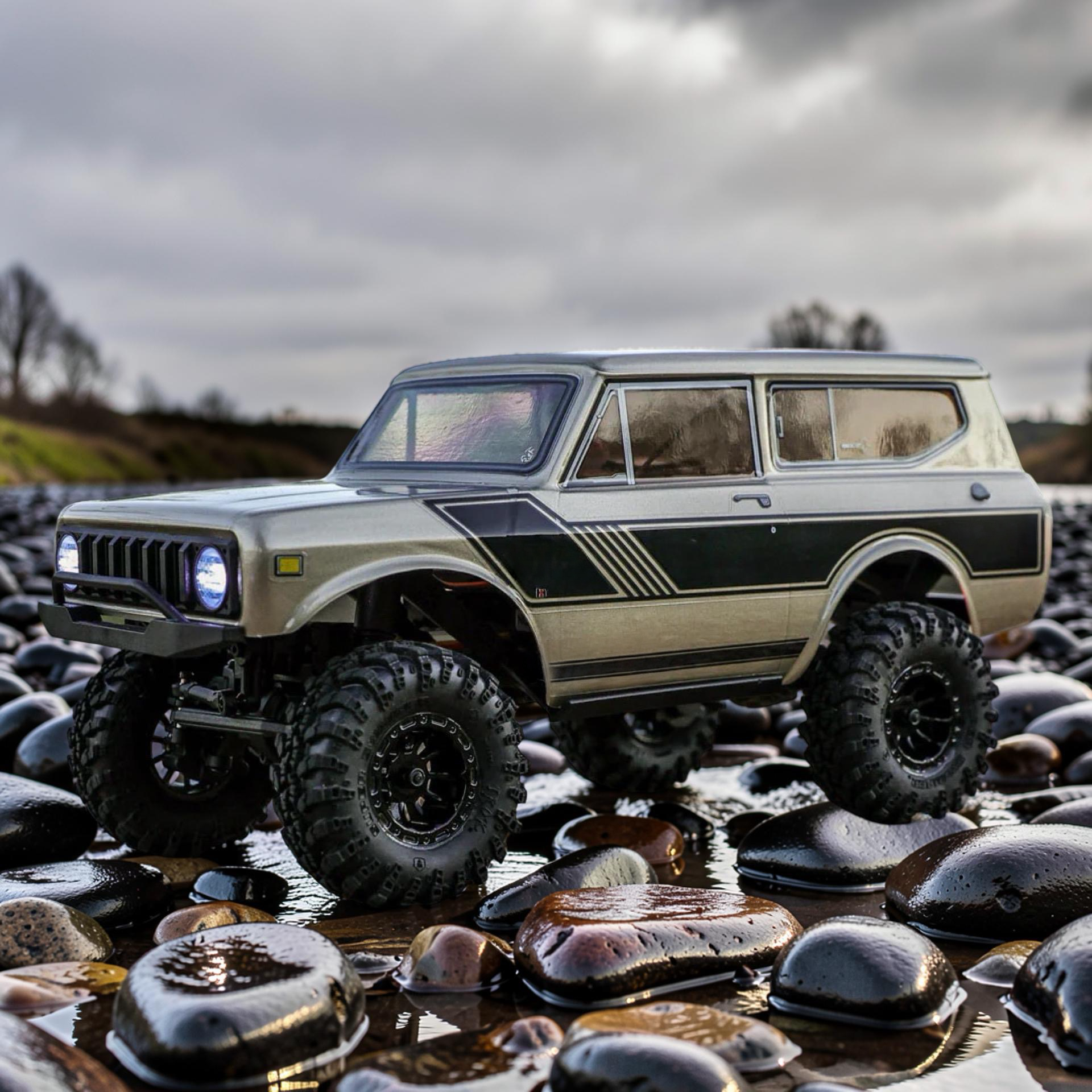 1/18 Scale Brushless Electric Rock Crawler RTR with 2.4GHz Radio, Battery & Charger Included
