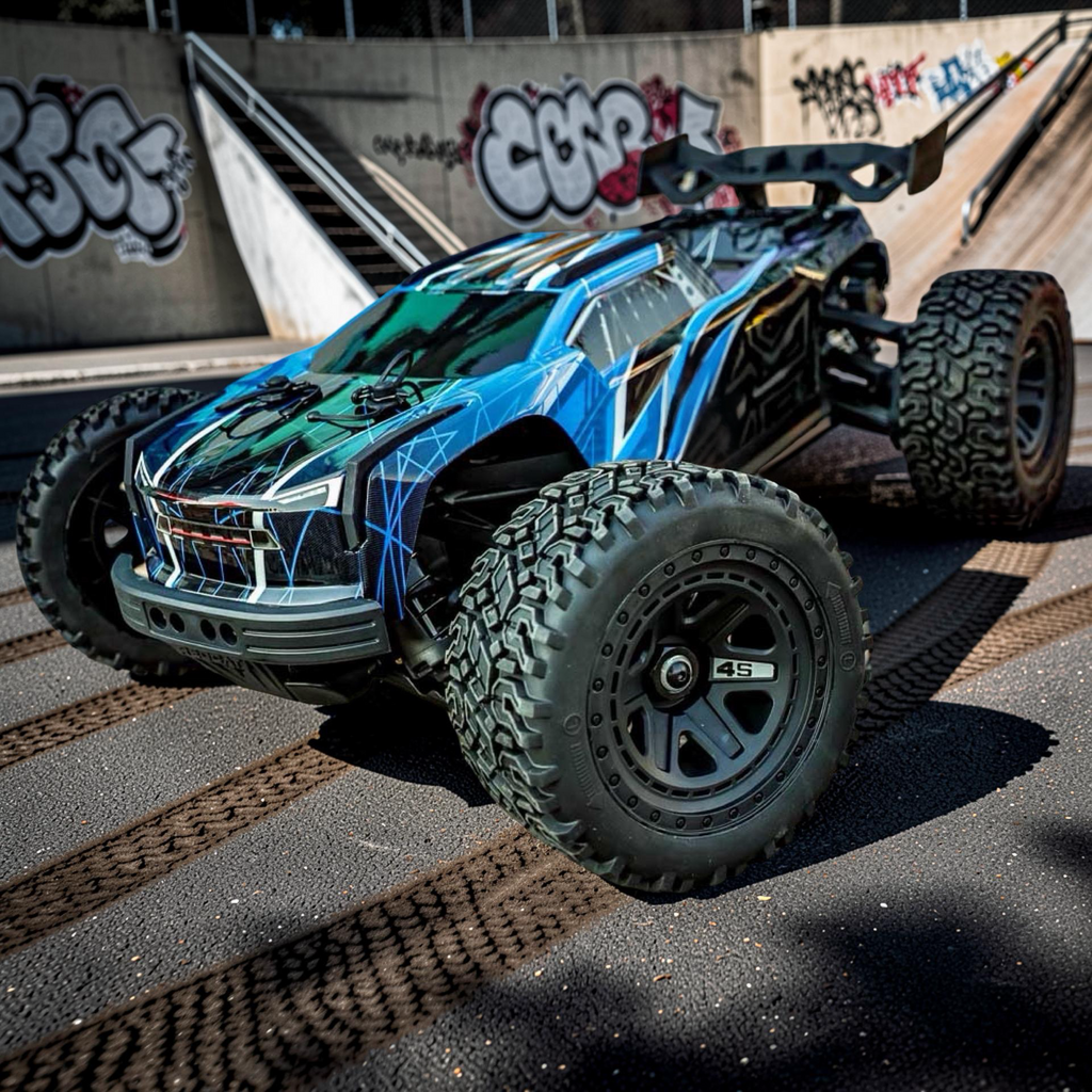 1/10 Scale Brushless Electric Truggy RTR with 2.4GHz Radio, Battery & Charger Included