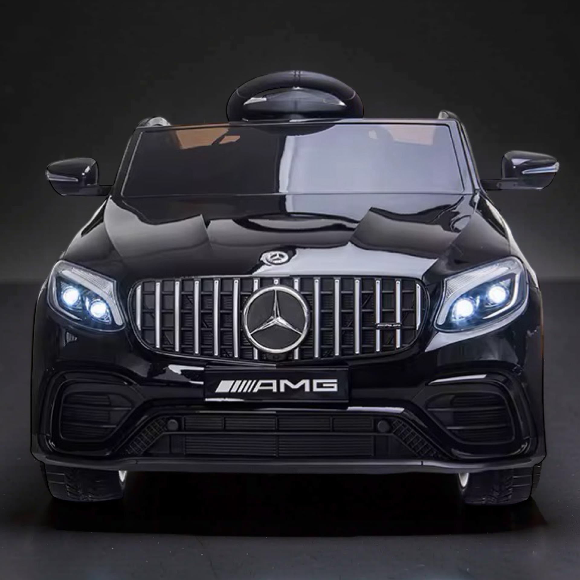 2026 Mercedes-Benz AMG Kids Ride-On Car – Large (Ages 1–6), 50W Dual Motors, LED Lights, Bluetooth Speakers & Parental Remote Control