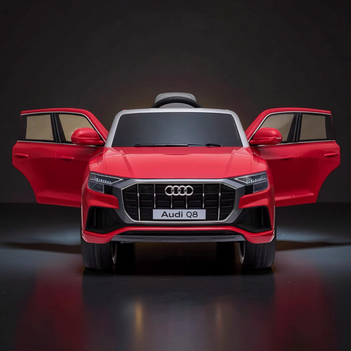 2026 Audi Q8 Kids Ride-On Car – Large (Ages 1–6), 50W Dual Motors, LED Lights, Bluetooth Speakers & Parental Remote Control