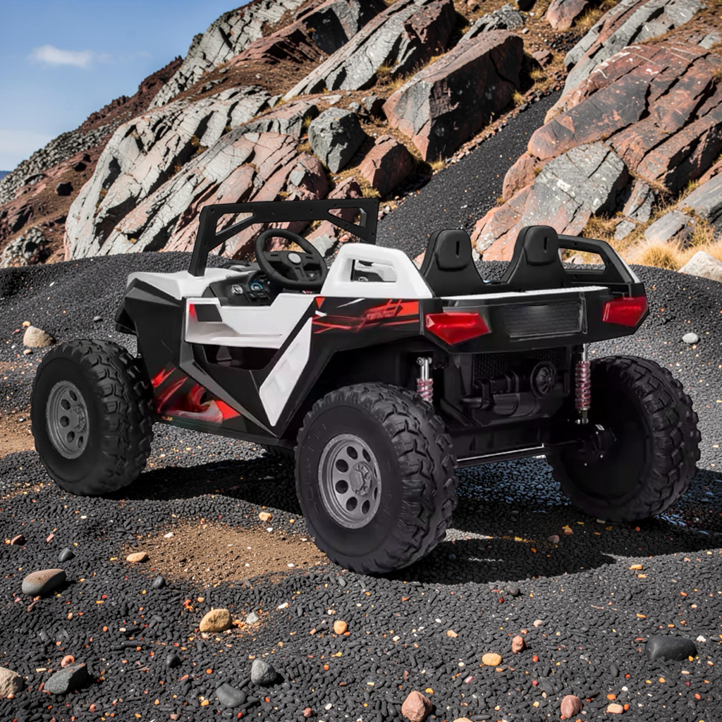 2026 XXL 2-Seater Dune Buggy FX Ride-On – 180W 4 Motors, Rubber Off-Road Tires, Touchscreen LCD, Bluetooth, Remote Control