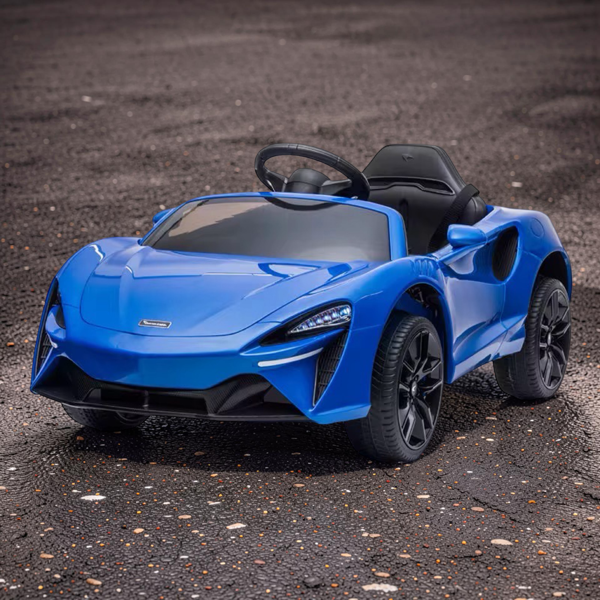 2026 Large McLaren Kids Ride-On Car – 45W Dual Motor, Butterfly Doors, LED Lights, Bluetooth & Remote Control