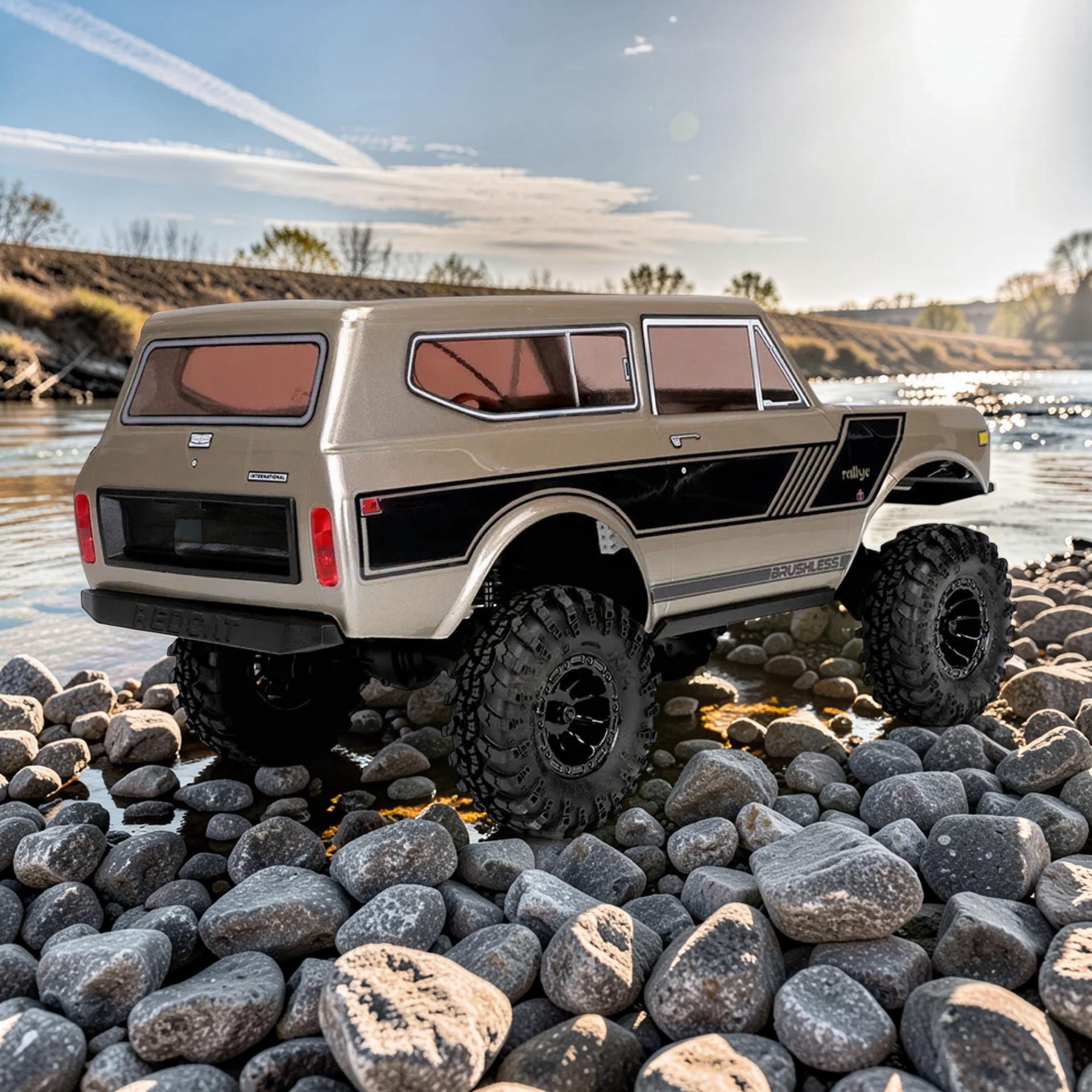 1/18 Scale Brushless Electric Rock Crawler RTR with 2.4GHz Radio, Battery & Charger Included