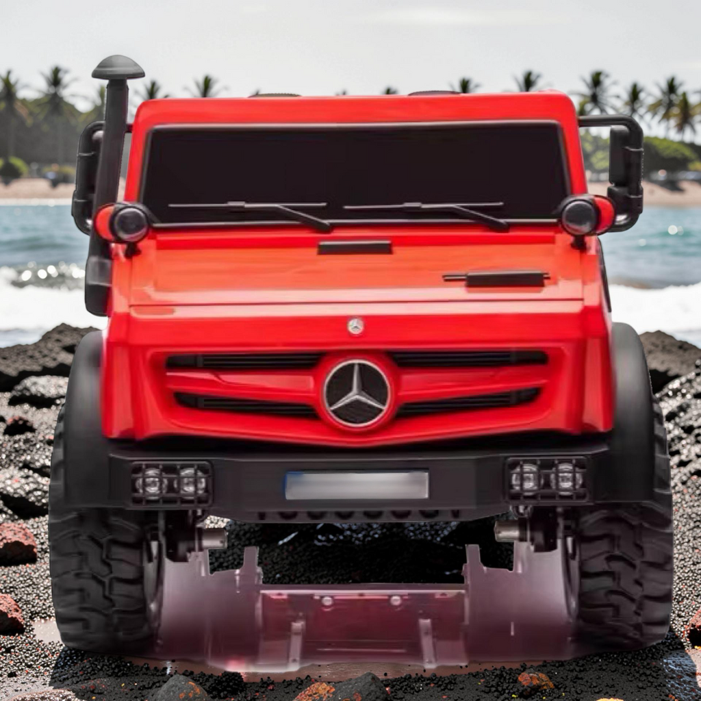 2026 XXL Mercedes-Benz Kids Dump Truck Ride-On – 4 Motors, Hydraulic Dump Bed, 2-Seater, Remote Control, LED Lights, Bluetooth