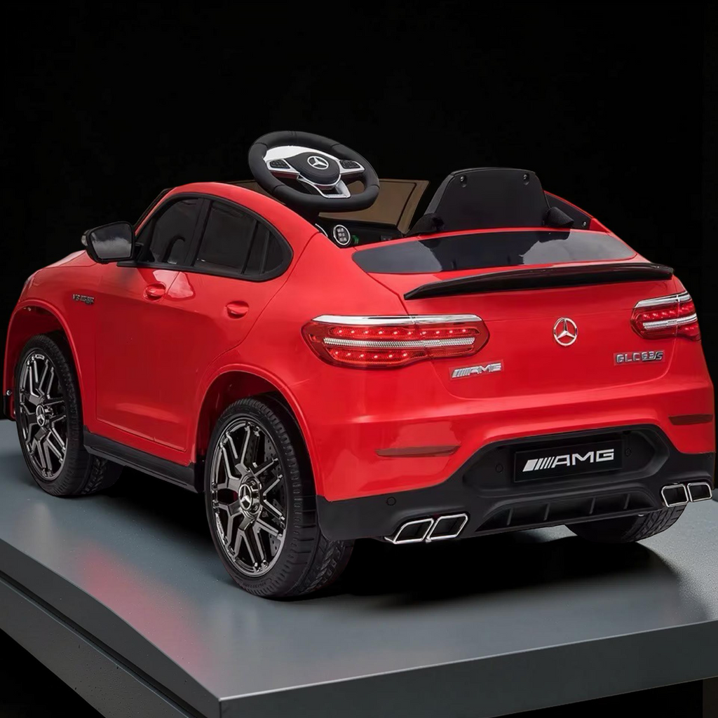 2026 Mercedes-Benz AMG Kids Ride-On Car – Large (Ages 1–6), 50W Dual Motors, LED Lights, Bluetooth Speakers & Parental Remote Control