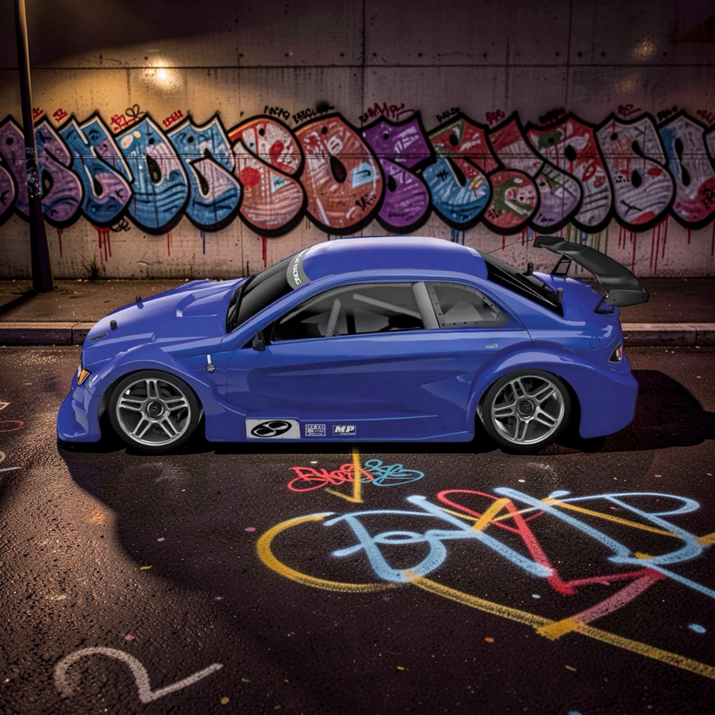 1/10 Scale Brushed Electric Drift Car RTR with 2.4GHz Radio, Battery & Charger Included