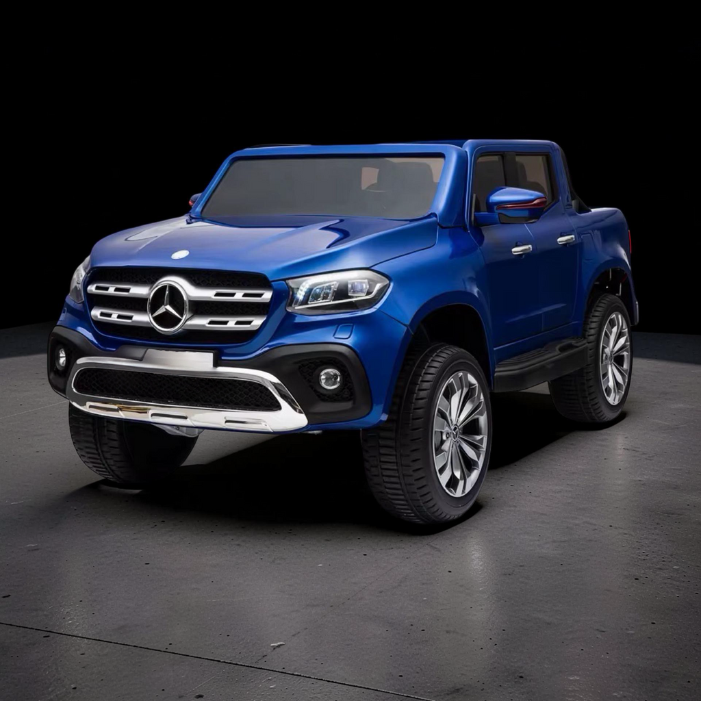 2026 XXL Mercedes-Benz Kids Truck Ride-On – 2 Motors, 2-Seater, Remote Control, LED Lights, Bluetooth