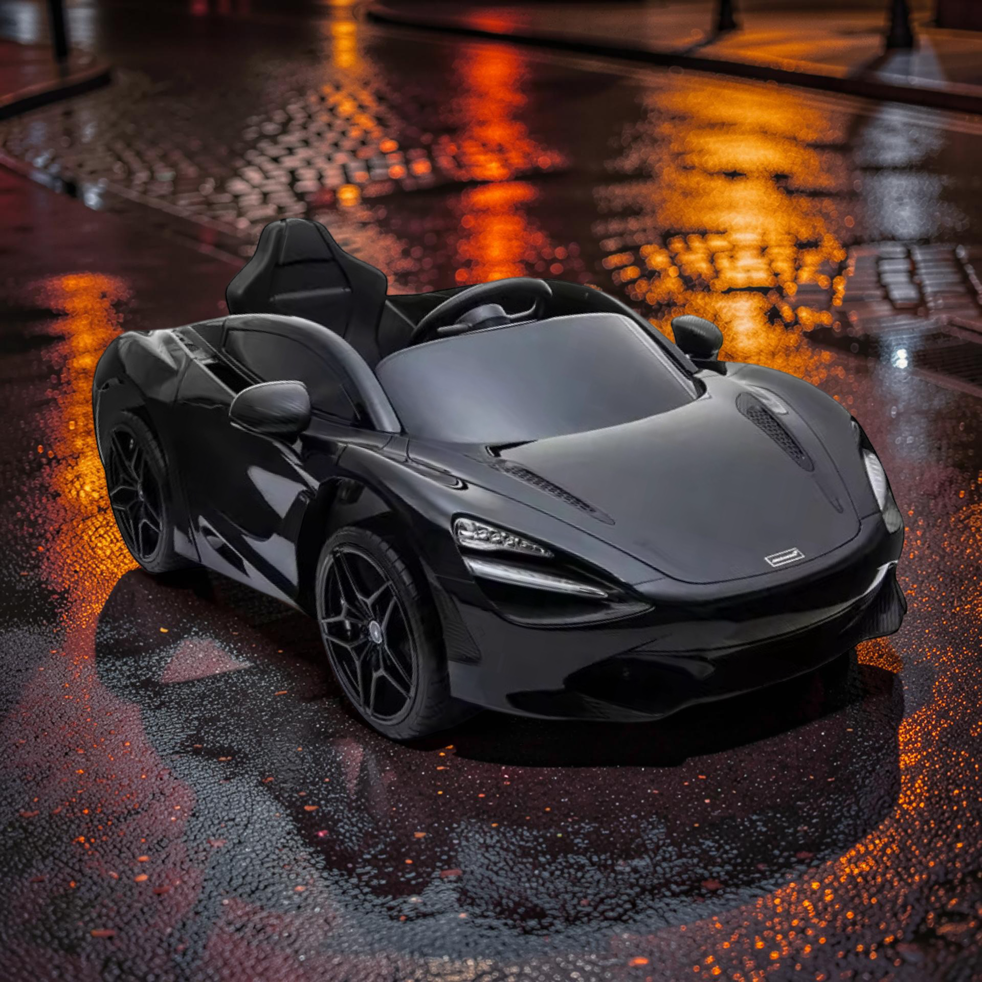 2026 XL McLaren Kids Ride-On Car – 90W Dual Motor, Leather Seat, Butterfly Doors, LED Lights, Bluetooth & Remote Control