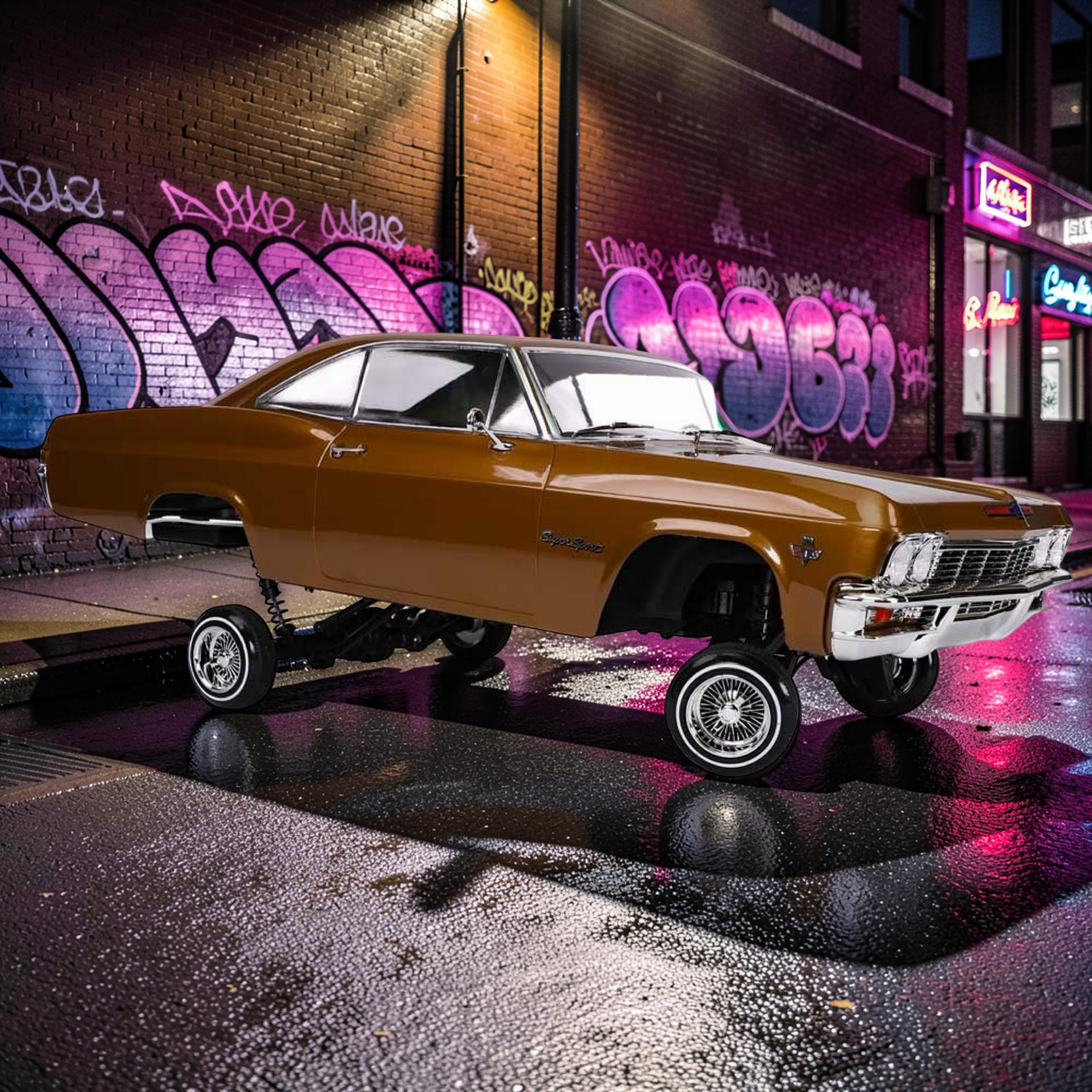 1/10 Scale 1965 Chevrolet Impala Lowrider / Hopper RTR