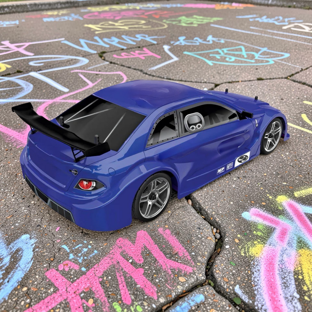 1/10 Scale Brushed Electric Drift Car RTR with 2.4GHz Radio, Battery & Charger Included