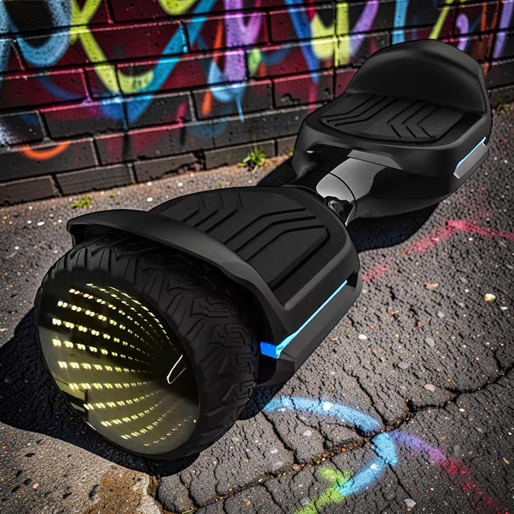 2026 Vegas Hoverboard with Lithium Battery – 300W Motor, LED Lights, Bluetooth Speakers, Metal Frame