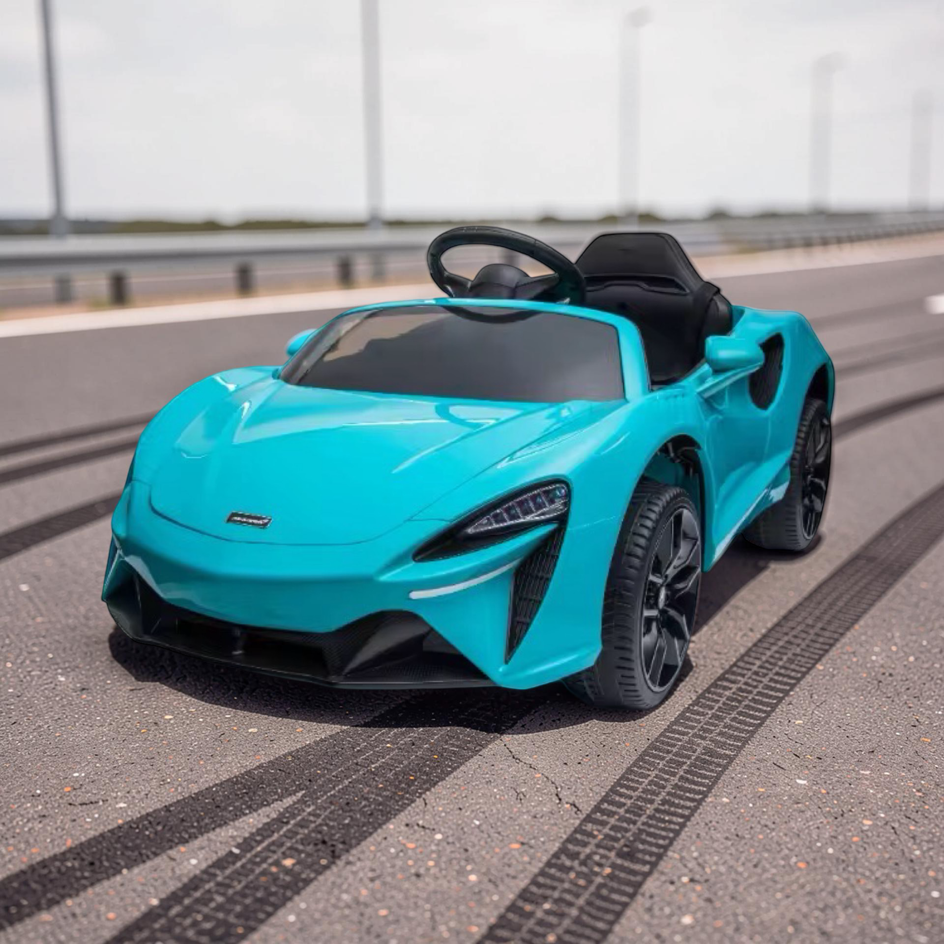 2026 Large McLaren Kids Ride-On Car – 45W Dual Motor, Butterfly Doors, LED Lights, Bluetooth & Remote Control