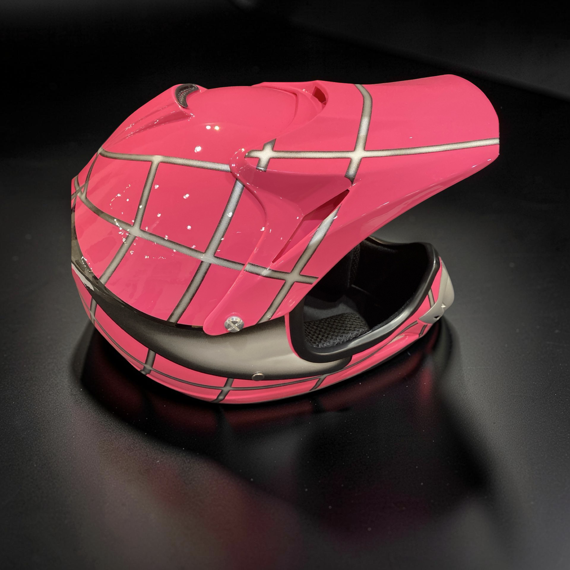 Pro Youth Motocross Helmet with Visor – DOT Approved Lightweight Dirt Bike Helmet with Ultra-Soft Padding