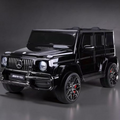 2026 XXL Mercedes-Benz AMG G-Wagon Kids 2-Seater Ride-On SUV – 150W 4 Motors, Leather Seats, Rubber Tires, LED Lights, Bluetooth Speakers & Remote Control (Ages 3–10)