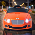 2026 Large Bentley Kids Ride-On Car – 50W Dual Motors, LED Lights, Bluetooth Speakers & Remote Control (Ages 1–6)
