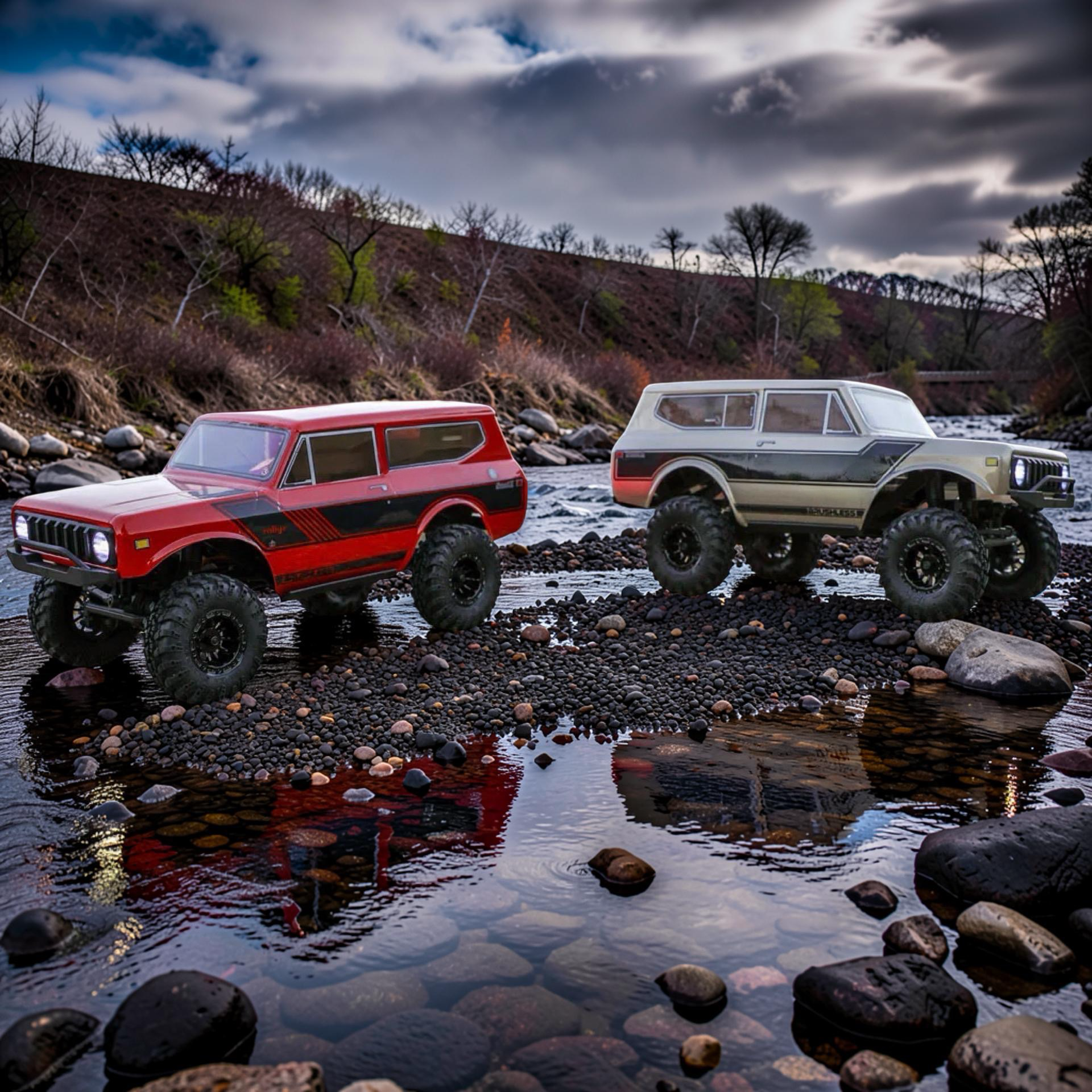 1/18 Scale Brushless Electric Rock Crawler RTR with 2.4GHz Radio, Battery & Charger Included