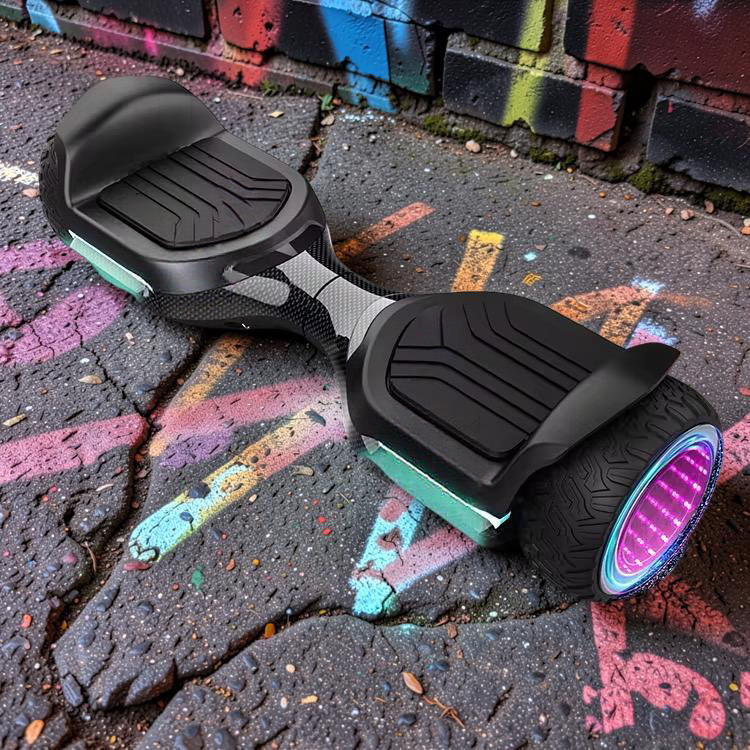 2026 Vegas Hoverboard with Lithium Battery – 300W Motor, LED Lights, Bluetooth Speakers, Metal Frame