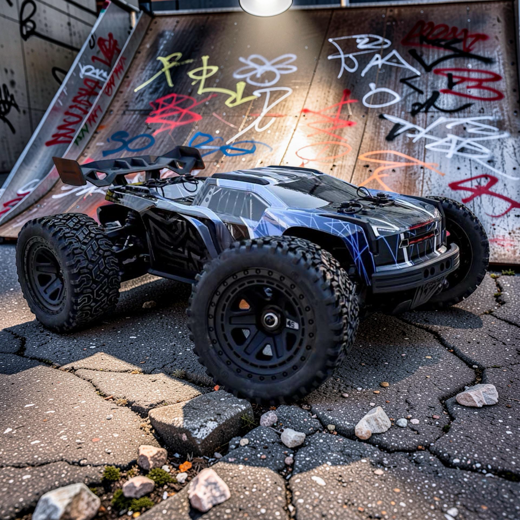 1/10 Scale Brushless Electric Truggy RTR with 2.4GHz Radio, Battery & Charger Included