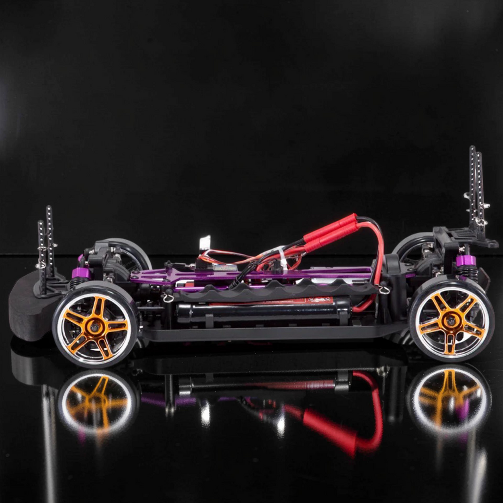 1/10 Scale Brushed Electric Drift Car RTR with 2.4GHz Radio, Battery & Charger Included