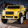 2026 XXL Mercedes-Benz G Class Kids Truck Ride-On – 2 Motors, Remote Control, LED Lights, Bluetooth