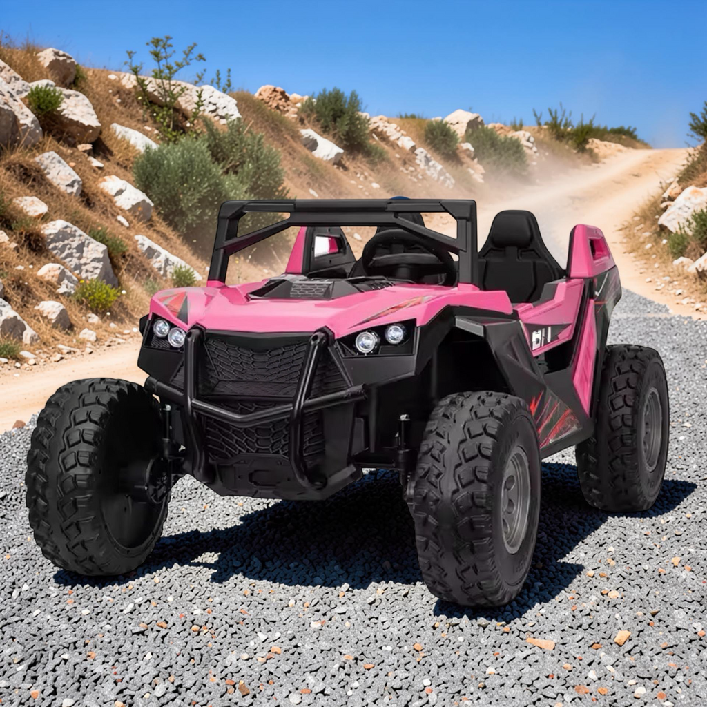2026 XXL 2-Seater Dune Buggy FX Ride-On – 180W 4 Motors, Rubber Off-Road Tires, Touchscreen LCD, Bluetooth, Remote Control