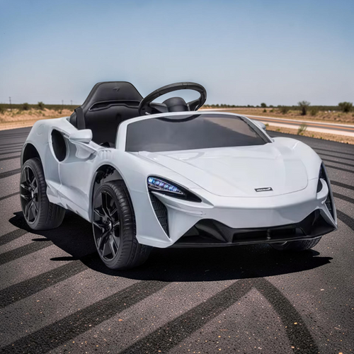 2026 Large McLaren Kids Ride-On Car – 45W Dual Motor, Butterfly Doors, LED Lights, Bluetooth & Remote Control