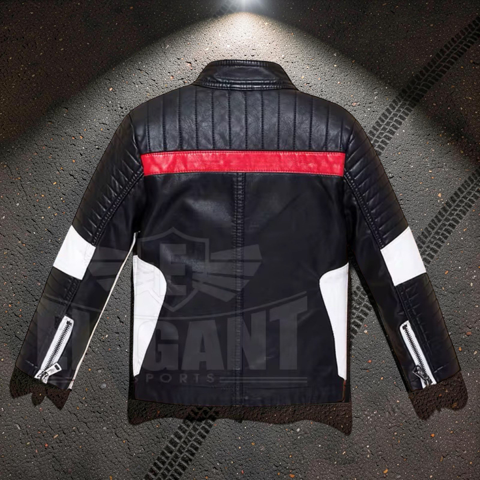 Kids Sport Motorcycle Leather Jacket – Racing Style Biker Jacket for Boys & Girls