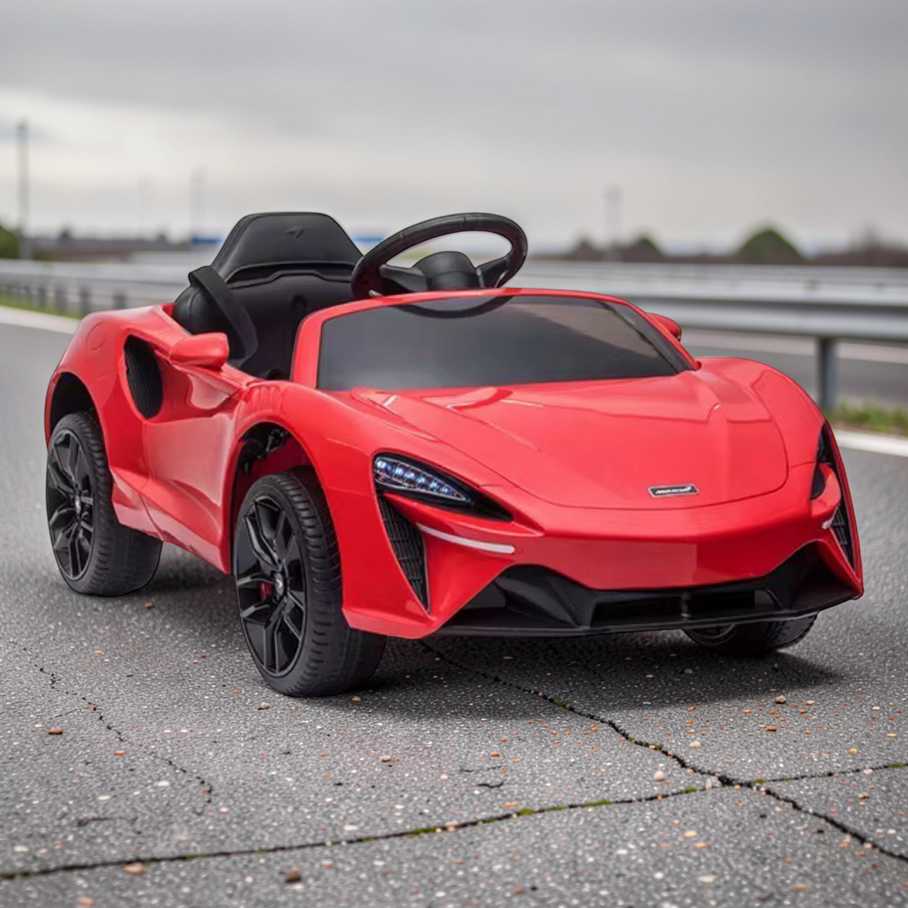 2026 Large McLaren Kids Ride-On Car – 45W Dual Motor, Butterfly Doors, LED Lights, Bluetooth & Remote Control
