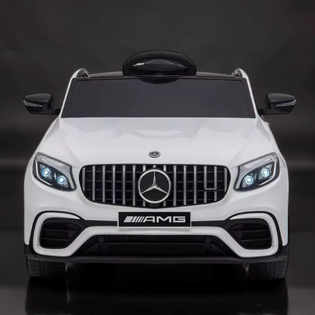 2026 Mercedes-Benz AMG Kids Ride-On Car – Large (Ages 1–6), 50W Dual Motors, LED Lights, Bluetooth Speakers & Parental Remote Control