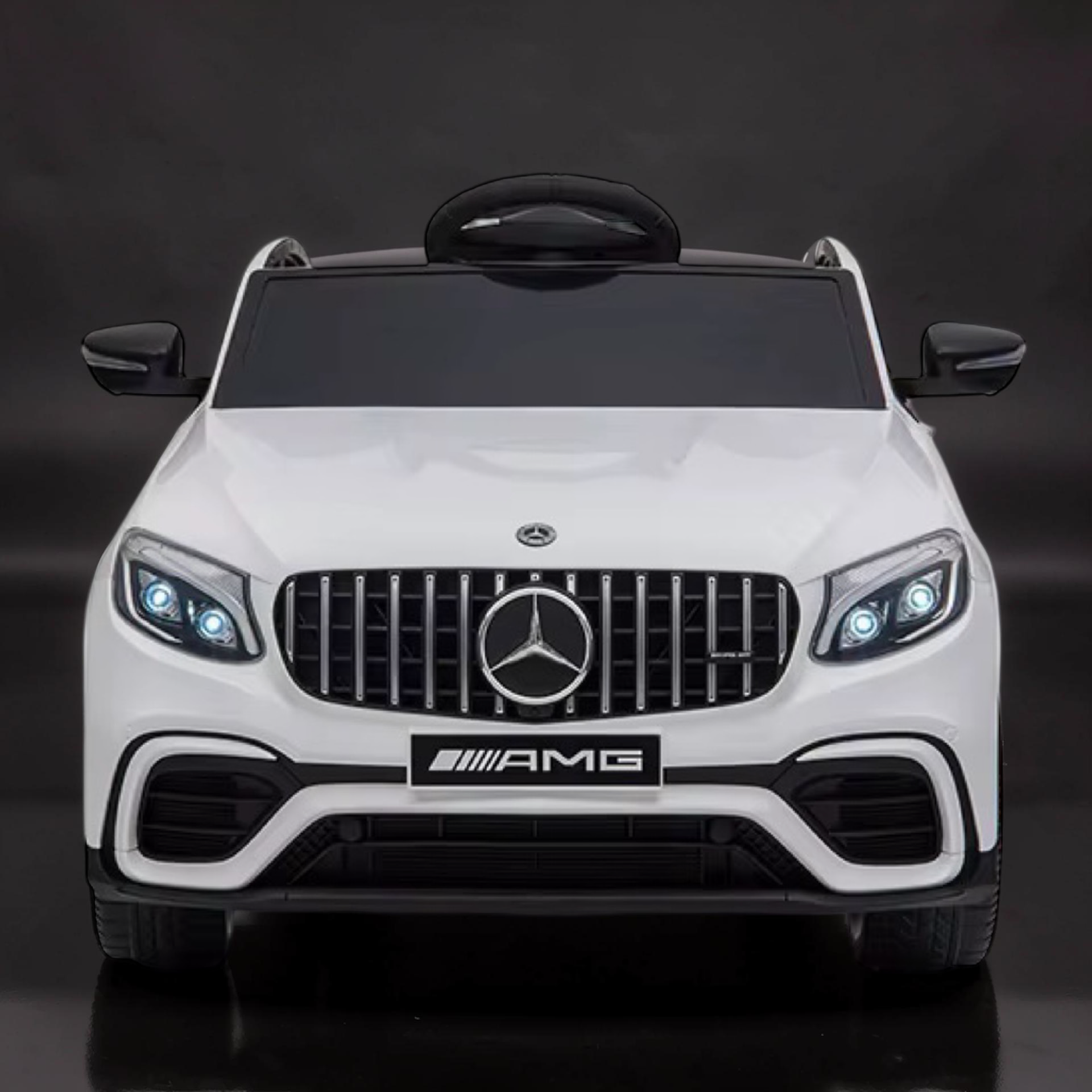 2026 Mercedes-Benz AMG Kids Ride-On Car – Large (Ages 1–6), 50W Dual Motors, LED Lights, Bluetooth Speakers & Parental Remote Control