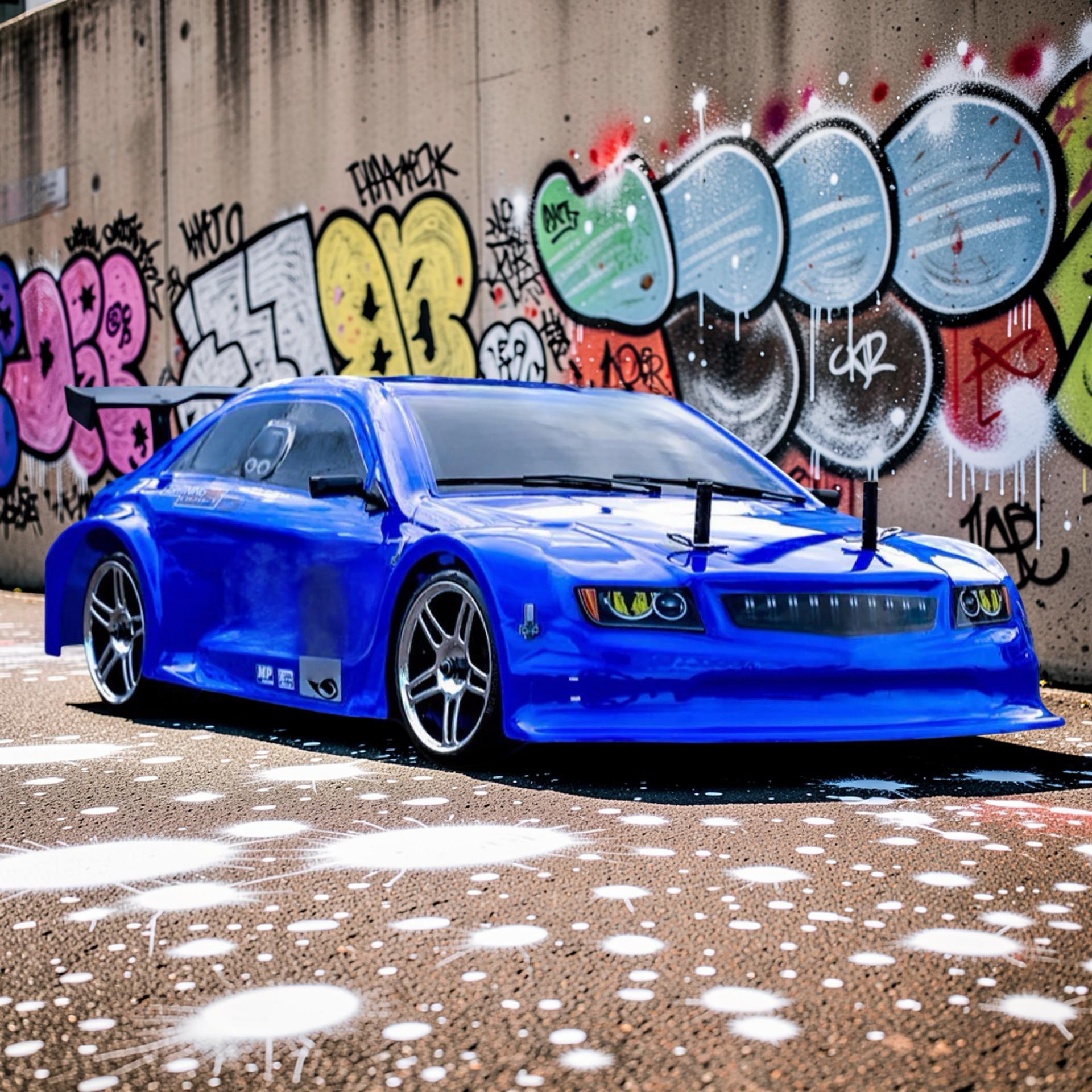 1/10 Scale Brushed Electric Drift Car RTR with 2.4GHz Radio, Battery & Charger Included