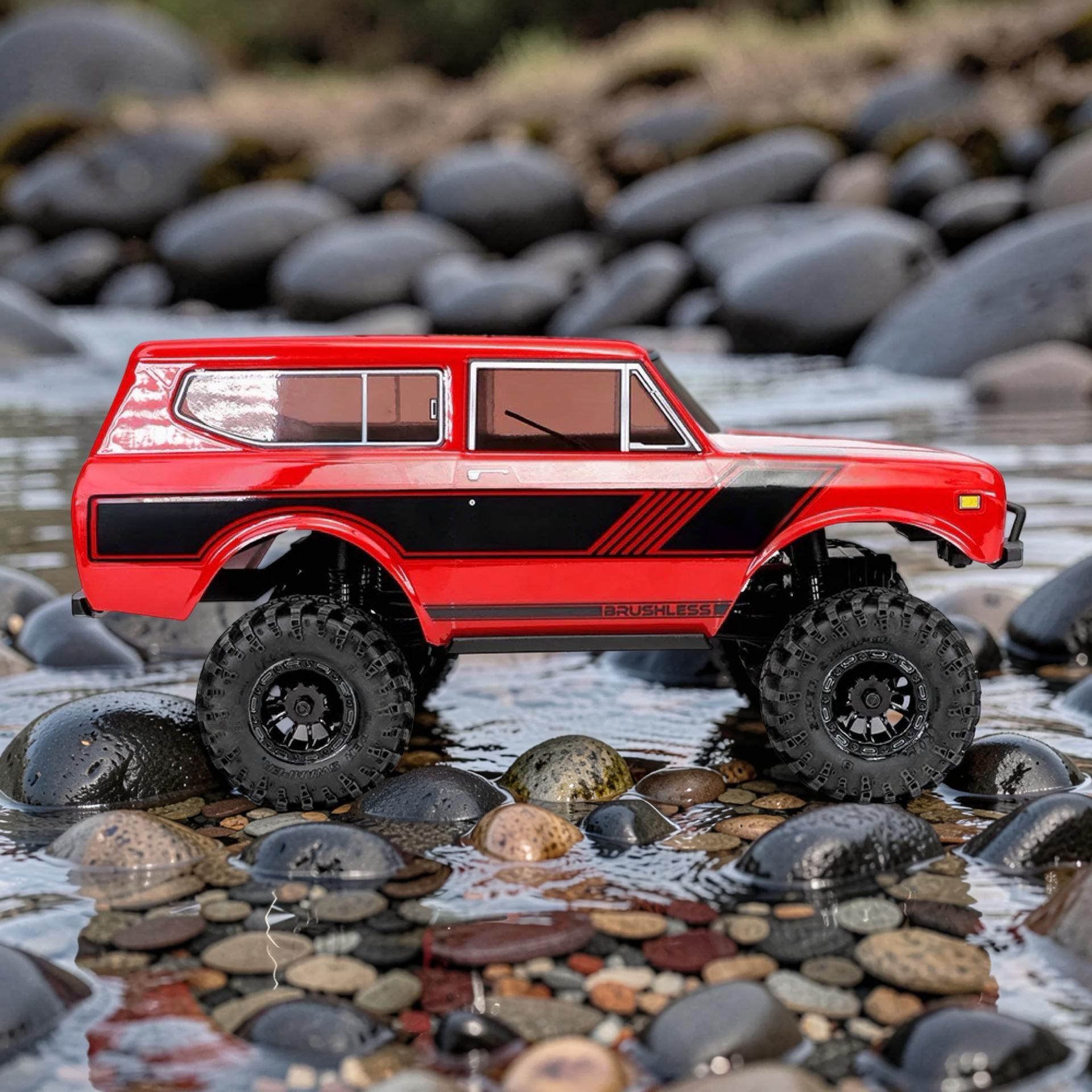 1/18 Scale Brushless Electric Rock Crawler RTR with 2.4GHz Radio, Battery & Charger Included