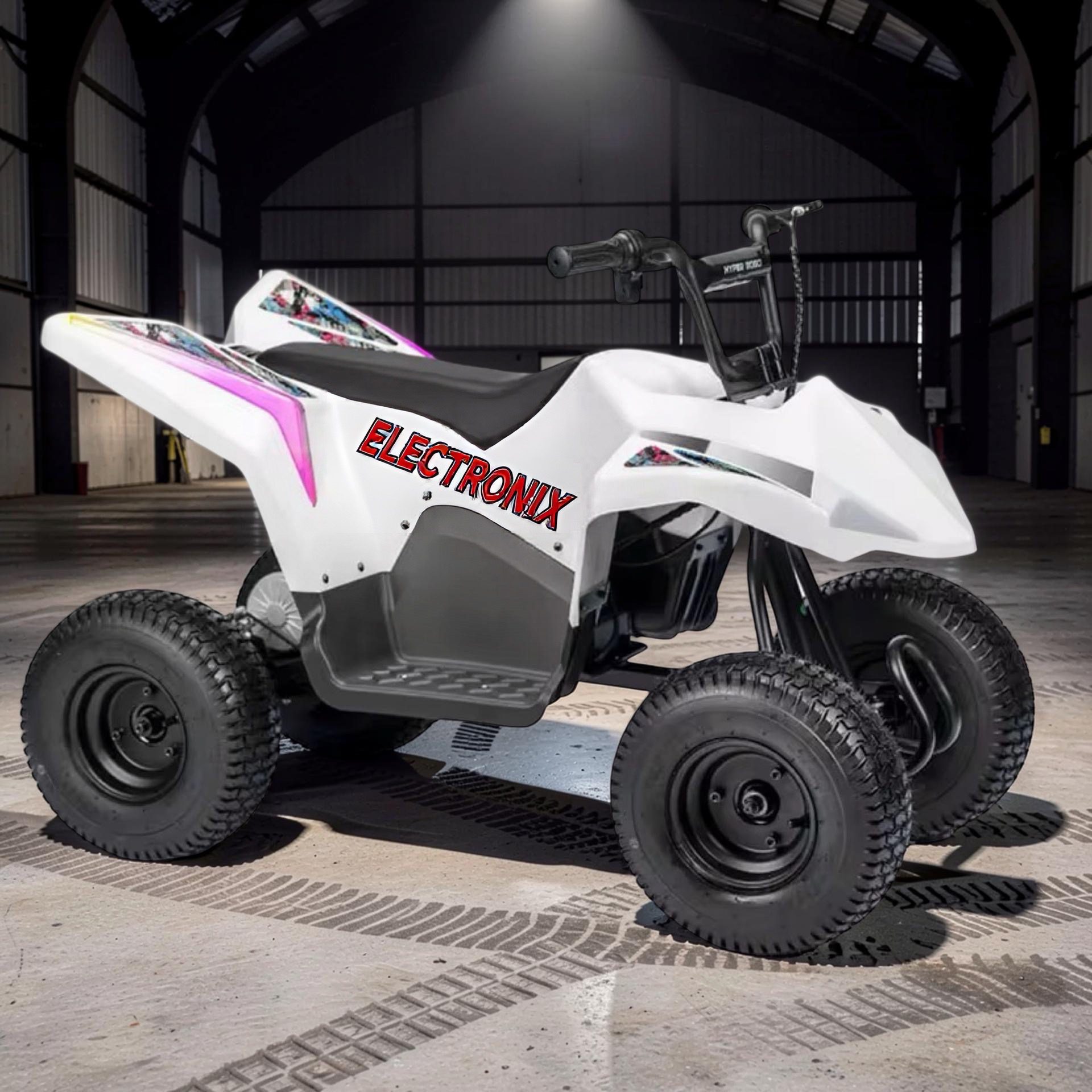 2026 XXXL Kids Electric ATV-X – Premium Performance (Ages 6–14), 600W Brushless Motor, Lithium Battery, Metal Frame, Tubeless Off-Road Air Tires, Hand Disk Brake, LED Lights, Bluetooth Speakers & App Control