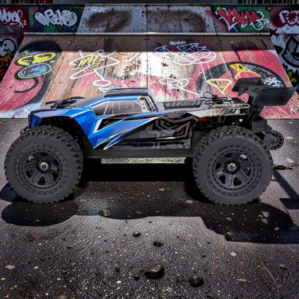 1/10 Scale Brushless Electric Truggy RTR with 2.4GHz Radio, Battery & Charger Included