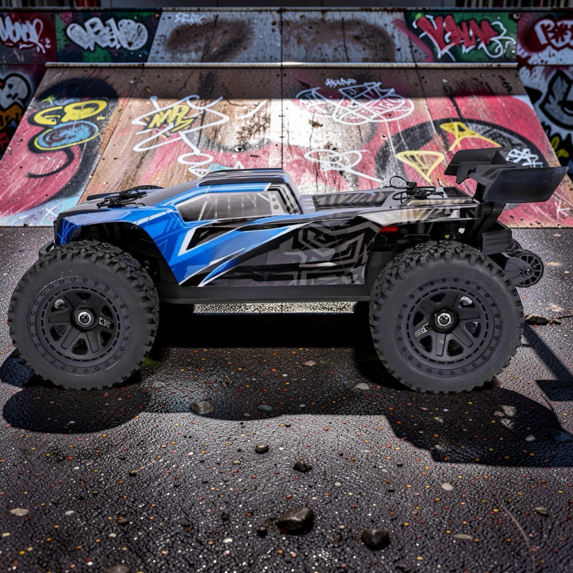 1/10 Scale Brushless Electric Truggy RTR with 2.4GHz Radio, Battery & Charger Included