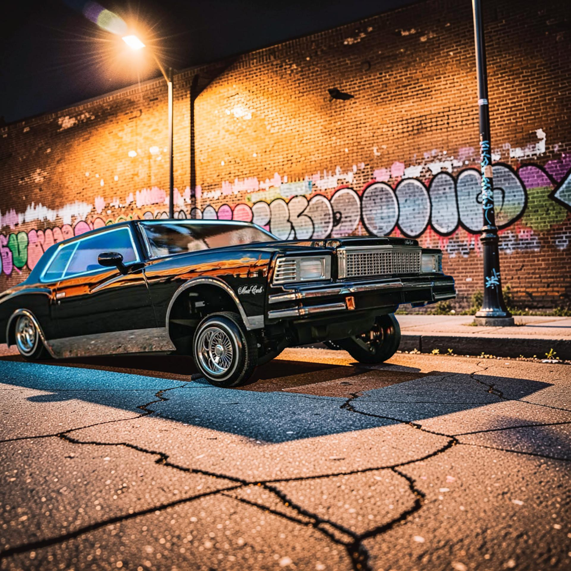 1/10 Scale 1979 Chevrolet Monte Carlo Lowrider RTR