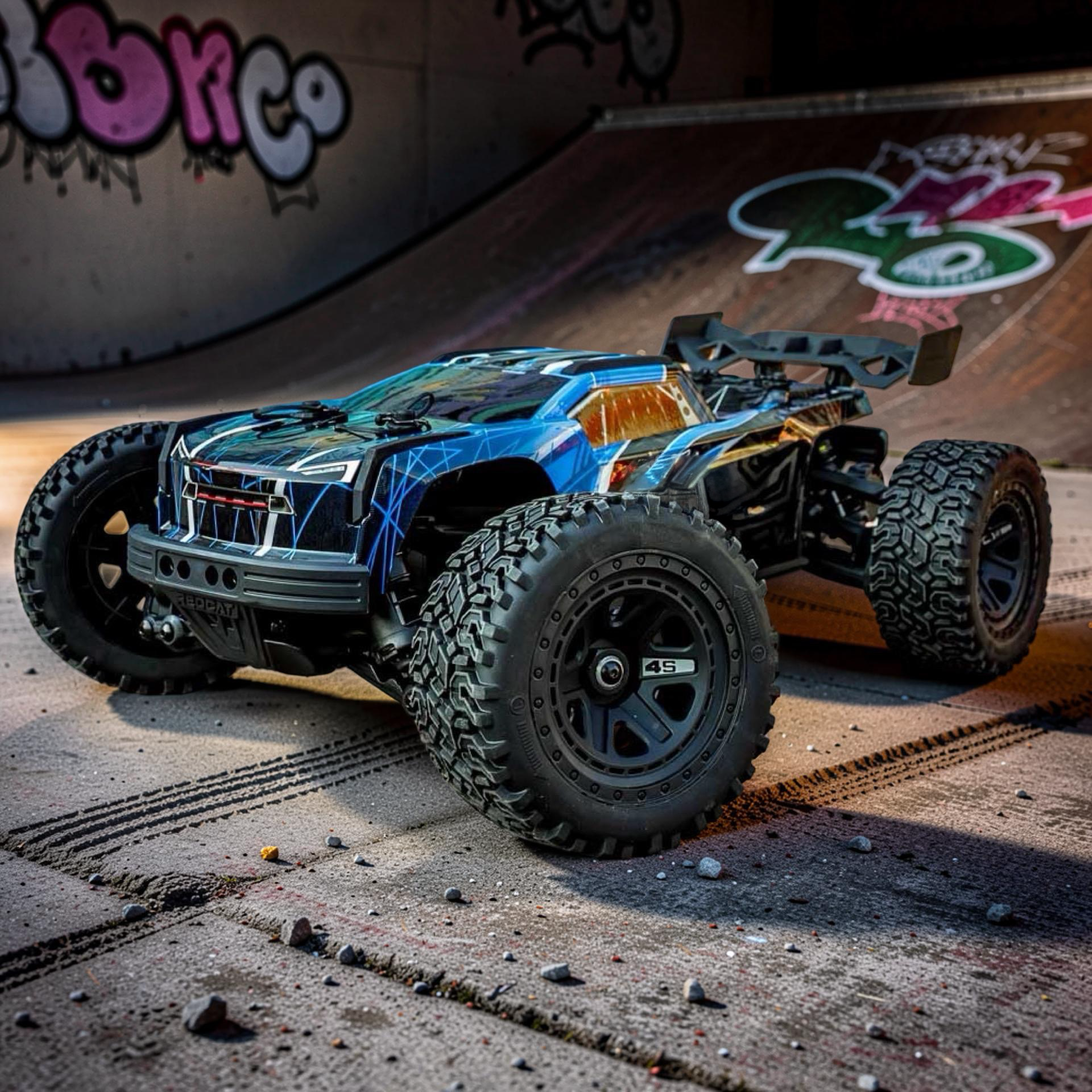 1/10 Scale Brushless Electric Truggy RTR with 2.4GHz Radio, Battery & Charger Included