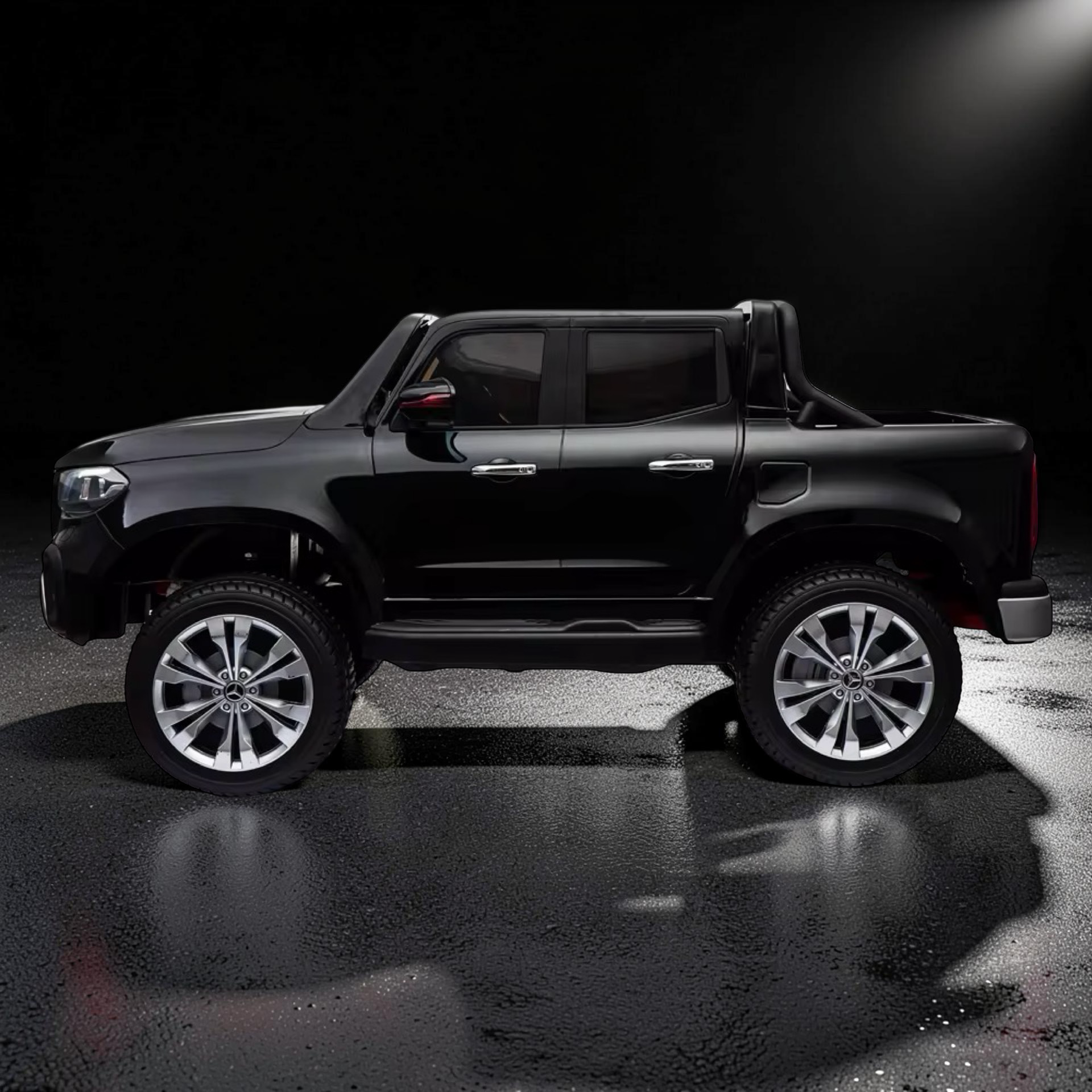 2026 XXL Mercedes-Benz Kids Truck Ride-On – 2 Motors, 2-Seater, Remote Control, LED Lights, Bluetooth