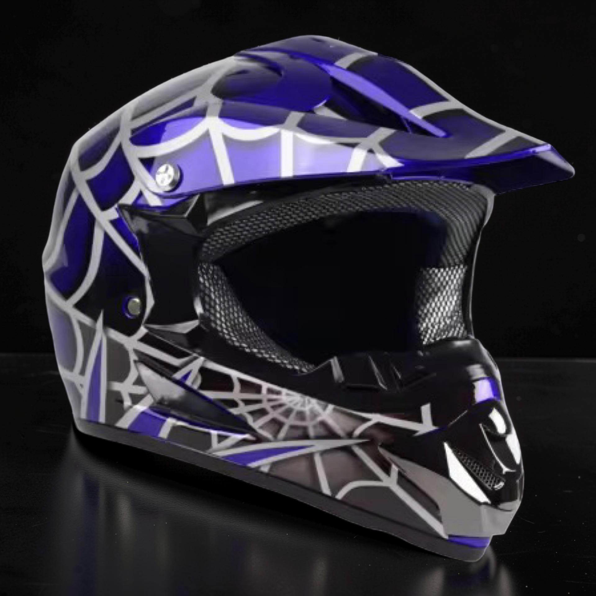 Pro Youth Motocross Helmet with Visor – DOT Approved Lightweight Dirt Bike Helmet with Ultra-Soft Padding