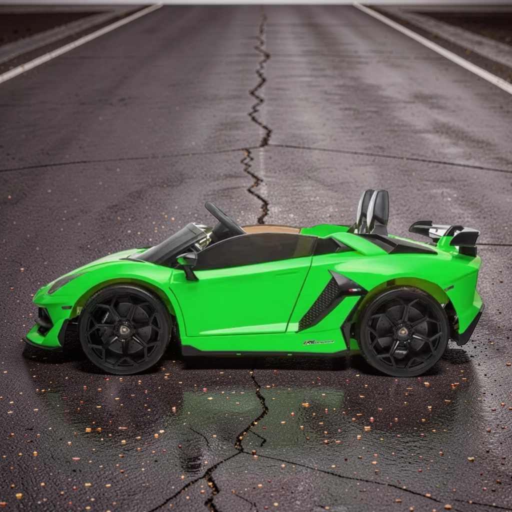 2026 XXL Lamborghini Aventador Kids Ride-On Car – 2 Motors, 2-Seater, Drift Mode, Hydraulic Doors, Remote Control (Ages 3–10)