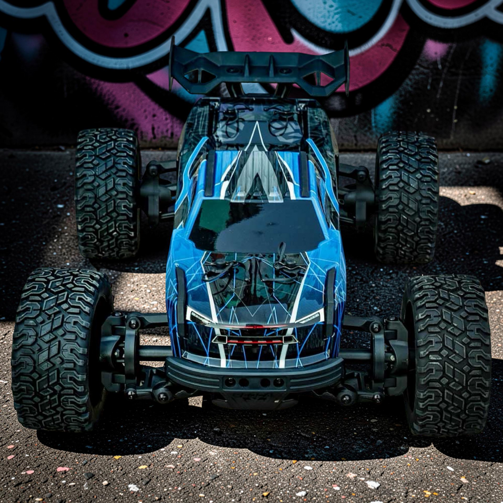 1/10 Scale Brushless Electric Truggy RTR with 2.4GHz Radio, Battery & Charger Included