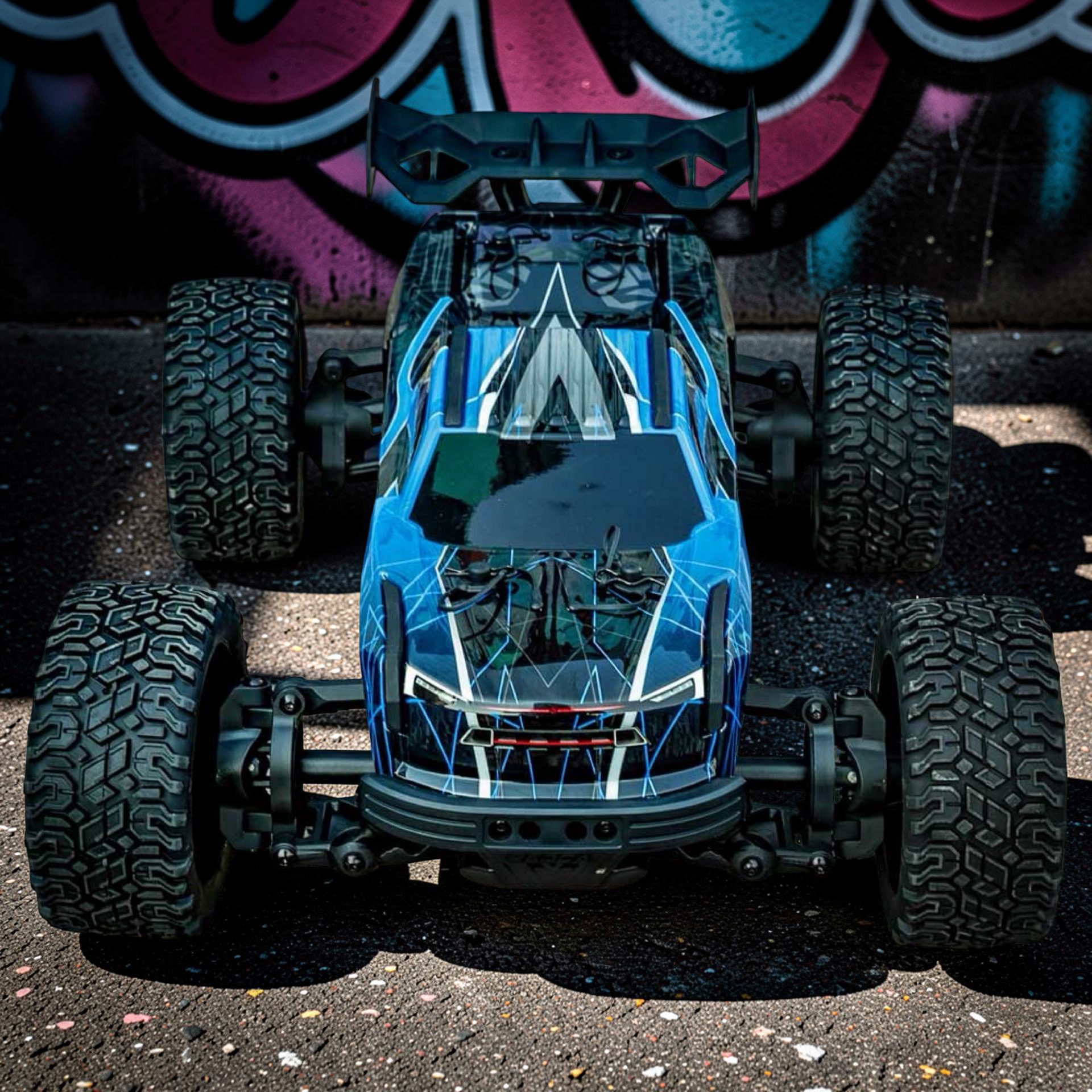 1/10 Scale Brushless Electric Truggy RTR with 2.4GHz Radio, Battery & Charger Included